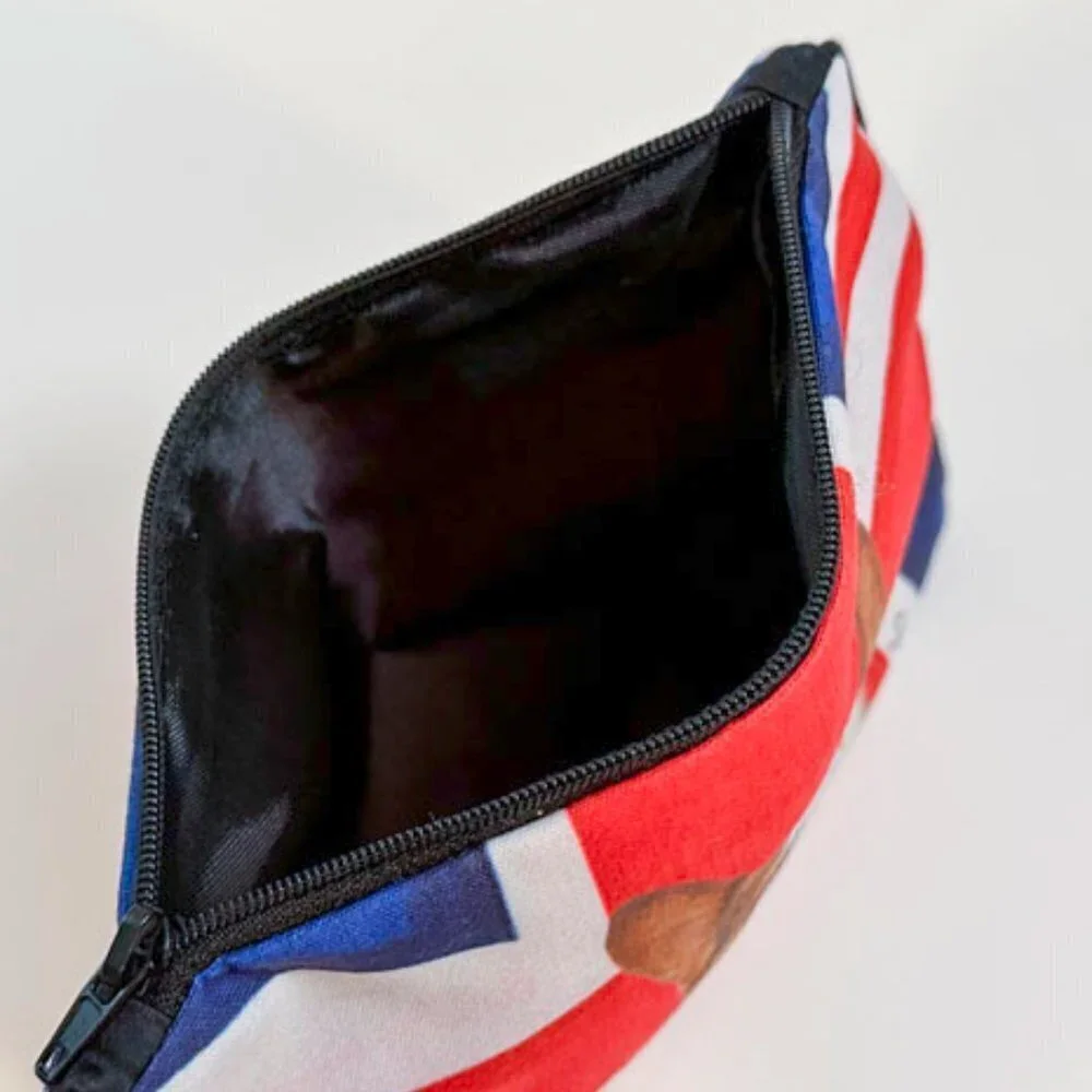 Monty The Corgi Cosmetic Pouch